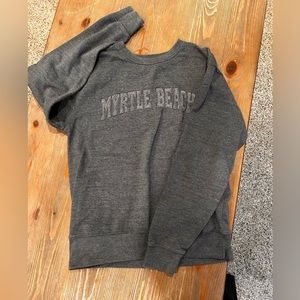Women’s size L Myrtle Beach sweatshirt.